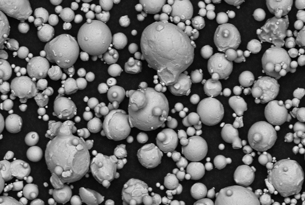Abbildung 1 Metallpulver Fe17Cr11Mn3Mo (Parmaco Panacea) - höherfester/nickelfreier Austenit