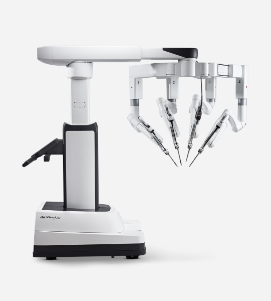 Abbildung 1: Da Vinci Xi: das weltweit am häufigsten eingesetzte roboter-assistierte Multiport-Operationssystem
